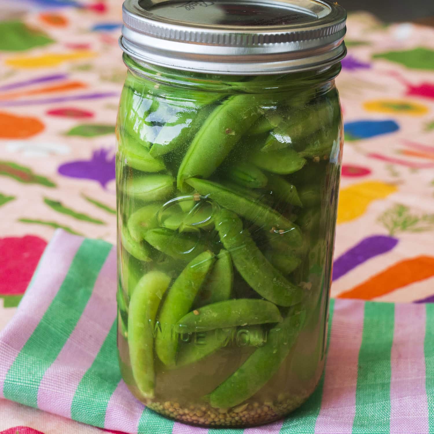 From Garden to Jar: Canning Pickled Sugar Snap Peas for Later